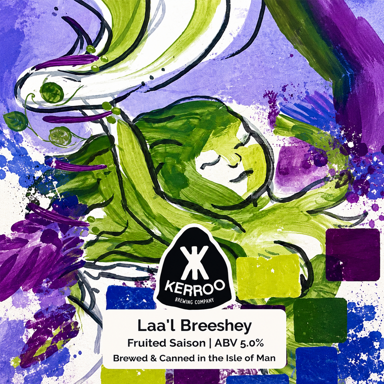 Laa'l Breeshey beer artwork