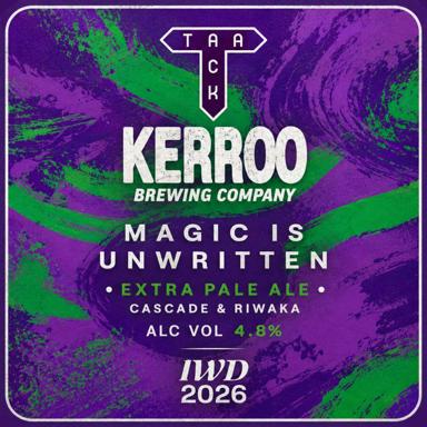 Magic Is Unwritten beer artwork