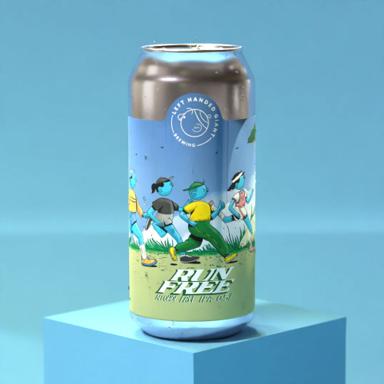 Run Free beer artwork