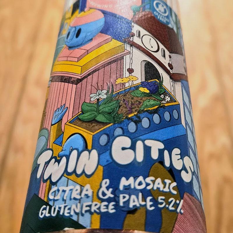 Artwork for Twin Cities: Citra & Mosaic by Left Handed Giant