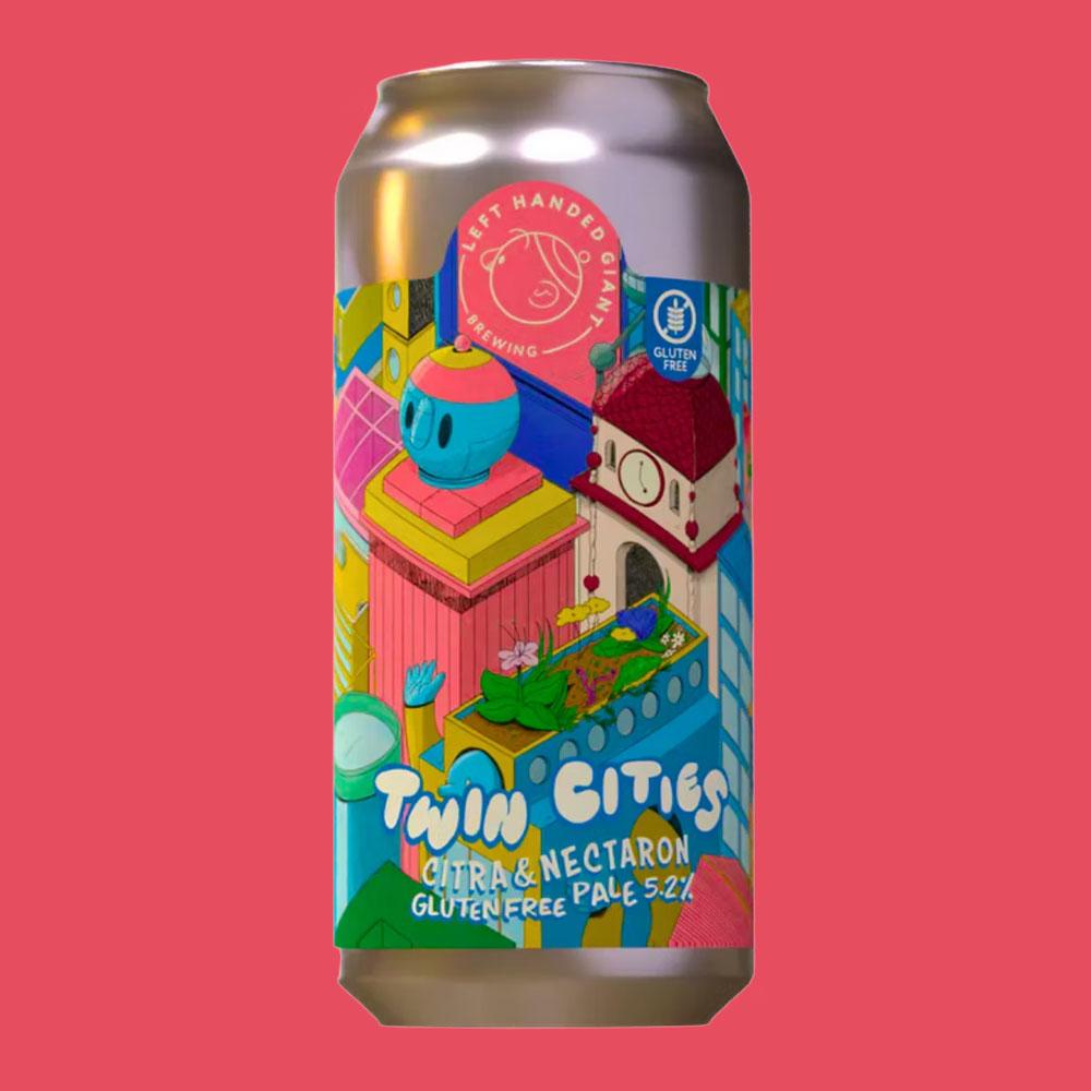 Artwork for Twin Cities: Citra & Nectaron by Left Handed Giant