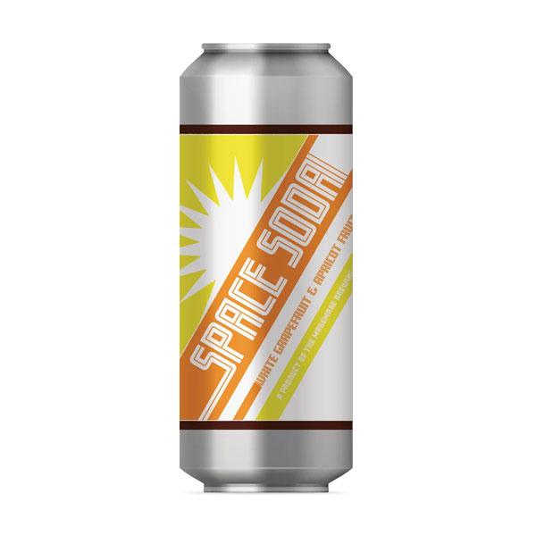 Space Soda: White Grapefruit & Apricot beer artwork