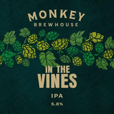 In the Vines beer artwork