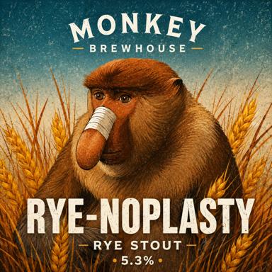 Rye-noplasty beer artwork