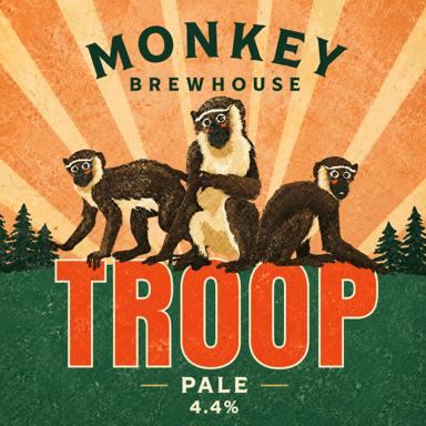 Troop beer artwork