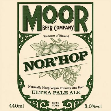 Nor'Hop beer artwork
