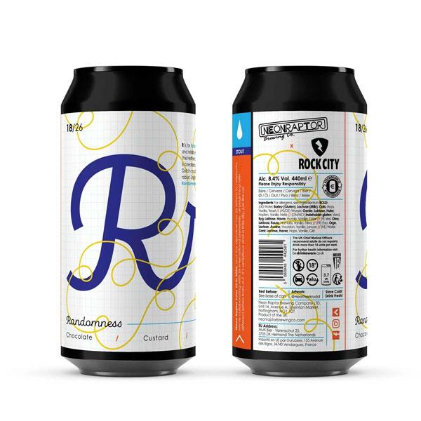 Artwork for Randomness by Neon Raptor Brewing Co