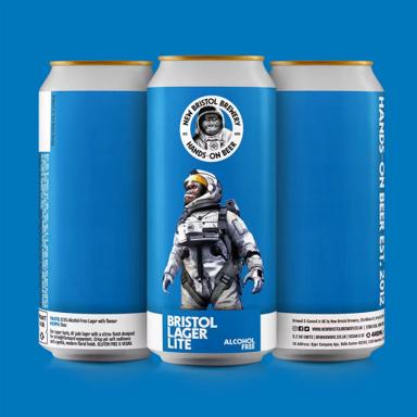 Bristol Lager Lite - Alcohol Free beer artwork