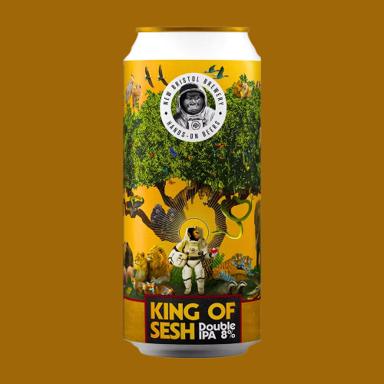 King Of Sesh beer artwork