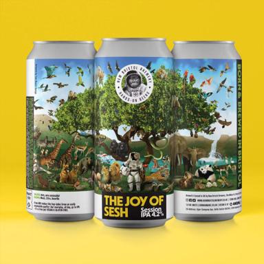 The Joy Of Sesh beer artwork