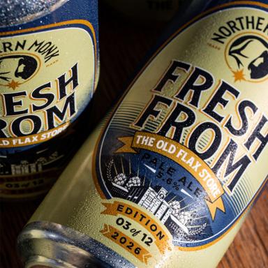 Fresh From The Old Flax Store // 3 of 12 beer artwork