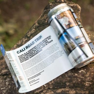 Mark Newton // West Coast Routes beer artwork
