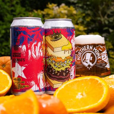 Sandwich King beer artwork