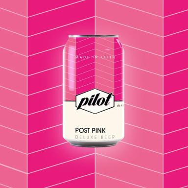 Post Pink beer artwork