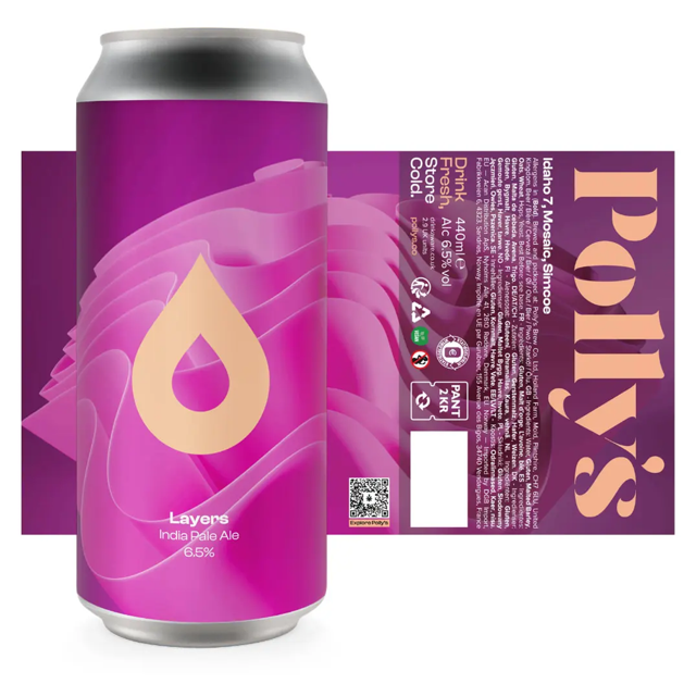 Layers beer artwork