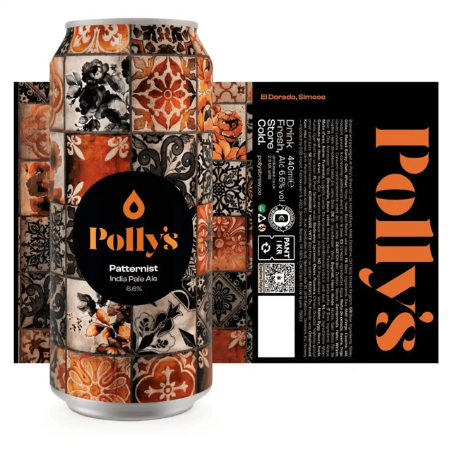 Patternist beer artwork