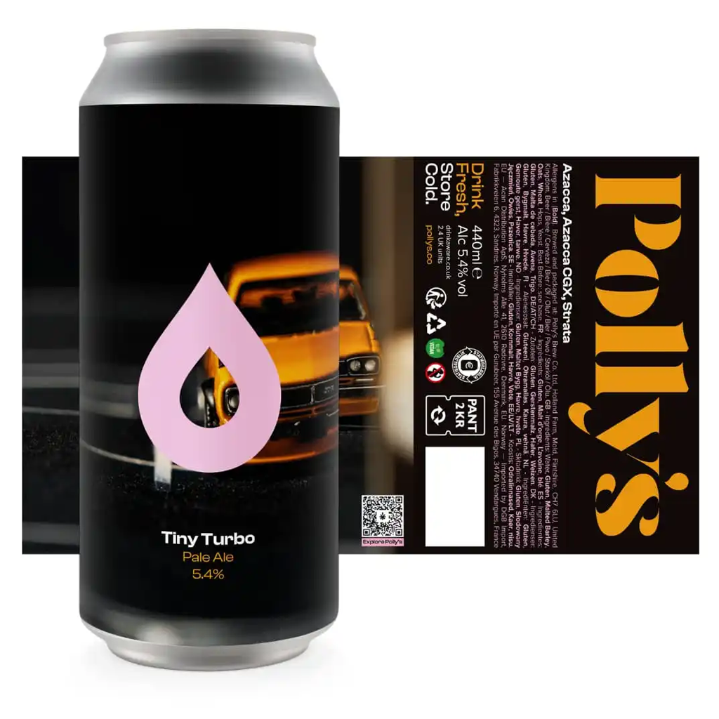Artwork for Tiny Turbo by Polly's Brew Co