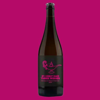 If I Only Had Three Wishes beer artwork