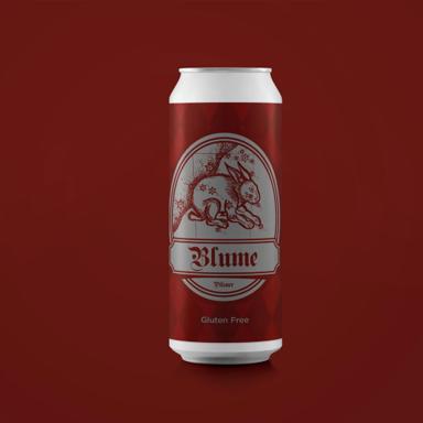 Blume beer artwork