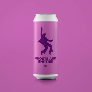 Ghosts And Empties beer artwork