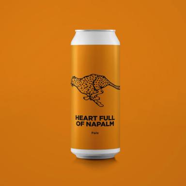 Heart Full Of Napalm beer artwork