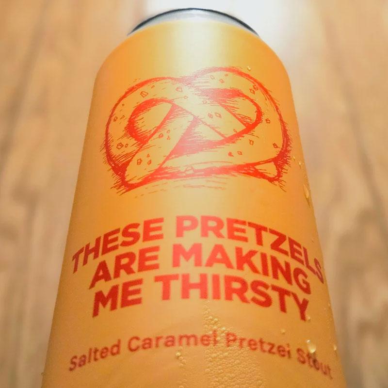 Artwork for These Pretzels Are Making Me Thirsty by Pomona Island Brew Co