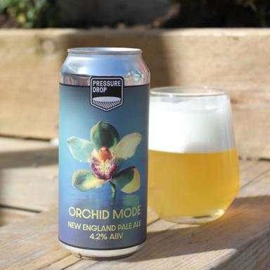 Orchid Mode beer artwork
