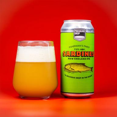 Sardines beer artwork