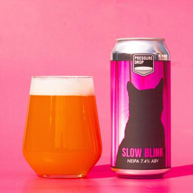 Slow Blink beer artwork