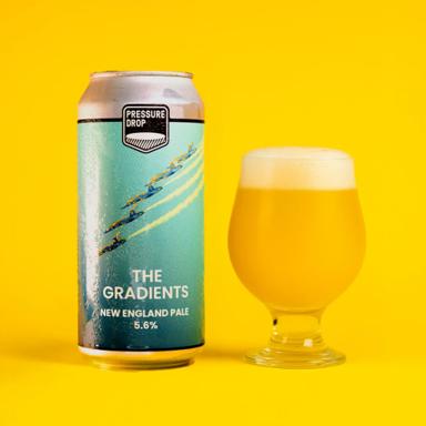 The Gradients beer artwork