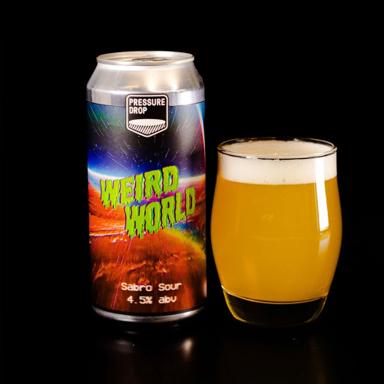 Weird World beer artwork