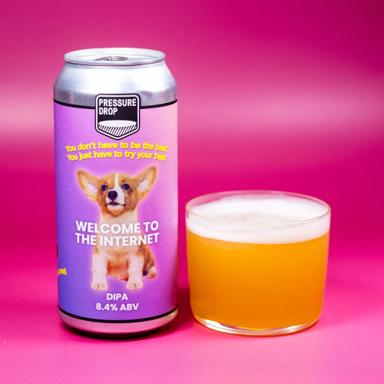 Welcome To The Internet beer artwork