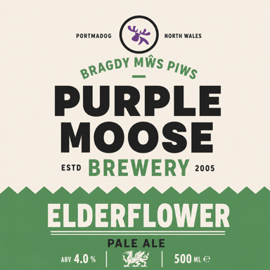 Elderflower Ale beer artwork