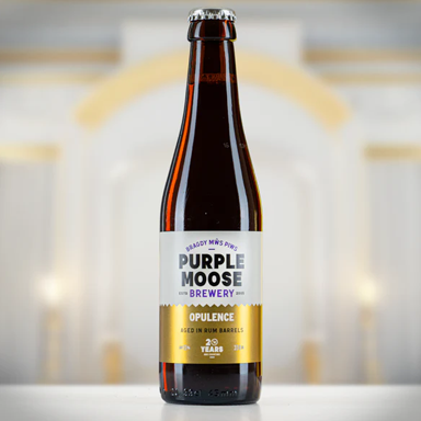 Opulence - Rum Finish beer artwork