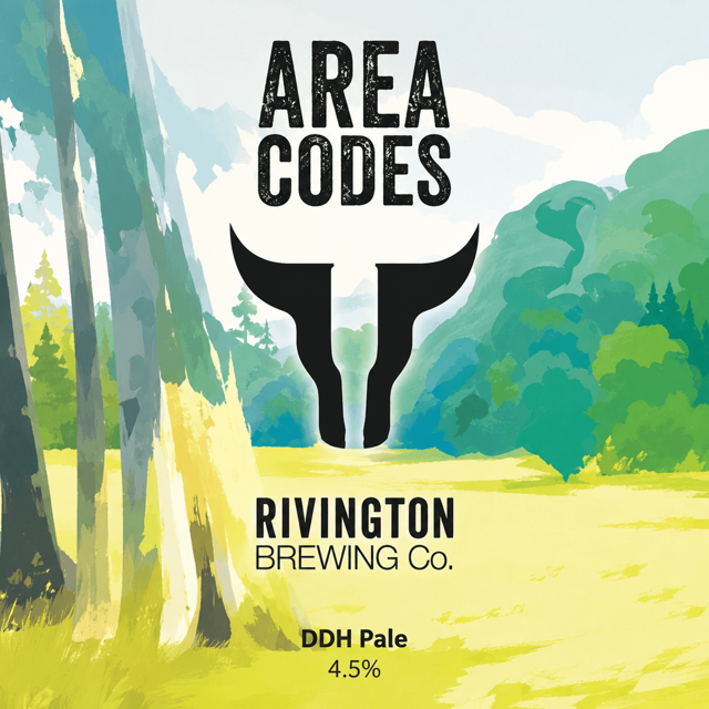 Area Codes beer artwork