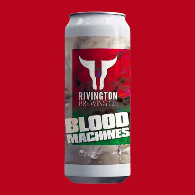 Blood Machines beer artwork