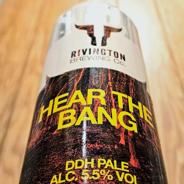 Hear The Bang beer artwork