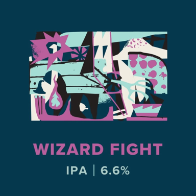 Wizard Fight beer artwork