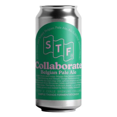 STF x Exale Belgian Pale beer artwork