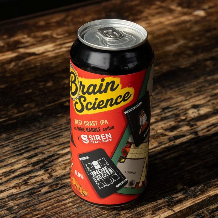 Artwork for Brain Science by Siren Craft Brew