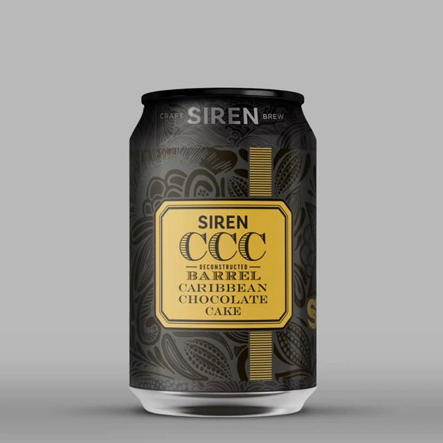 Caribbean Chocolate Cake: Deconstructed Barrel beer artwork
