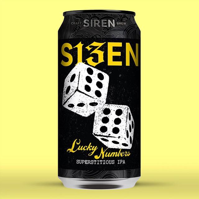 Lucky Numbers beer artwork