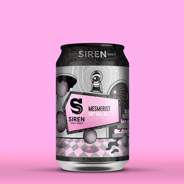Mesmerist beer artwork