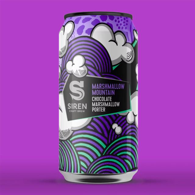 Miracle On Marshmallow Mountain beer artwork
