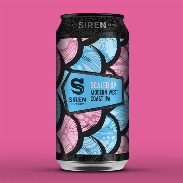 Scaled Up beer artwork