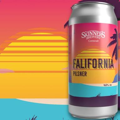 Falifornia beer artwork