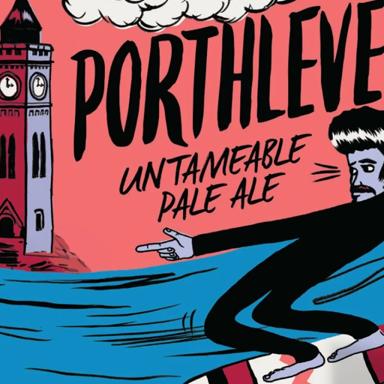 Porthleven beer artwork