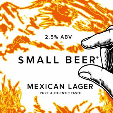 Mexican Lager beer artwork