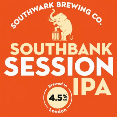 Southbank Session IPA beer artwork