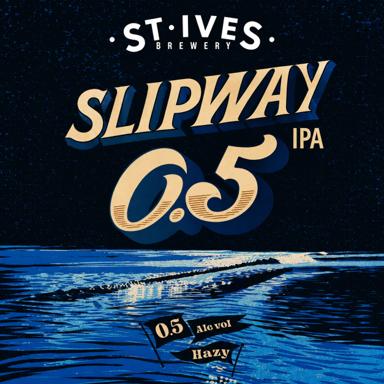 Slipway IPA 0.5% beer artwork